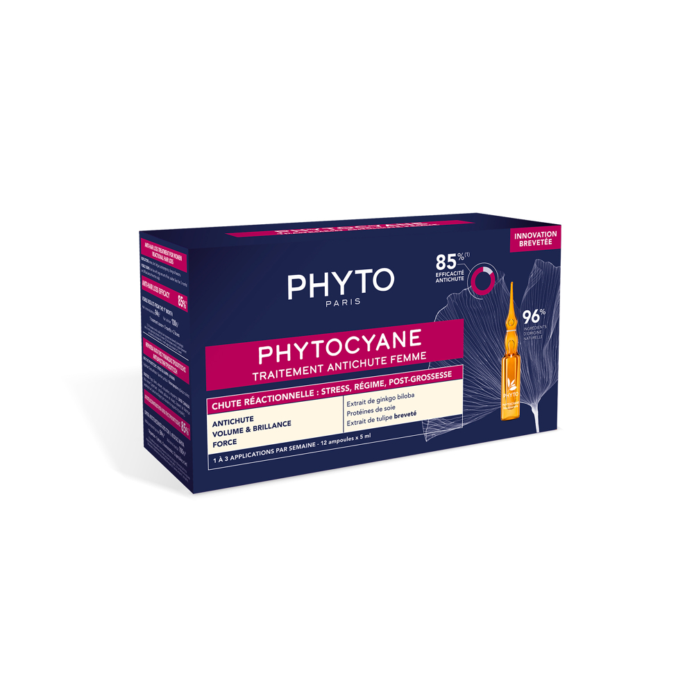 Phytocyane Femme chute réactionnelle 12 x 5 ml