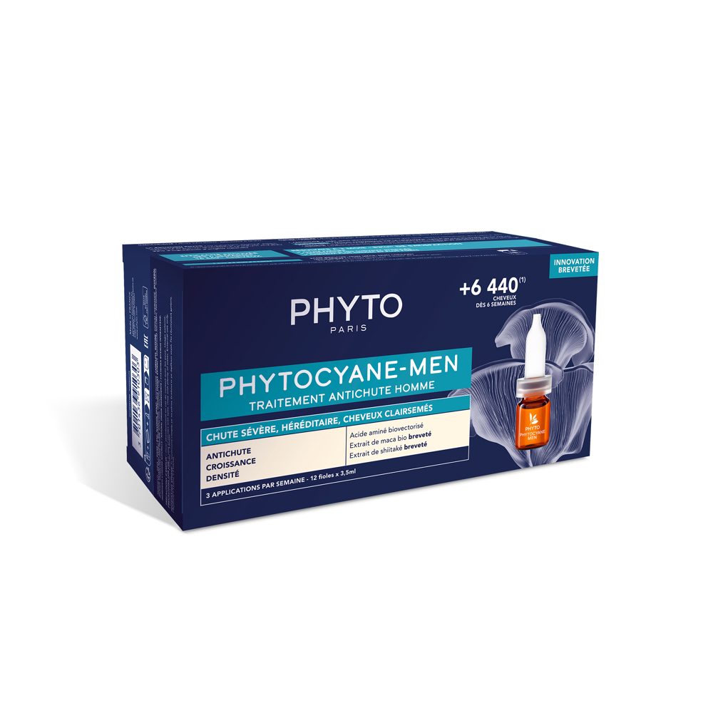 Phytocyane Homme chute progressive 12 x 3,5 ml