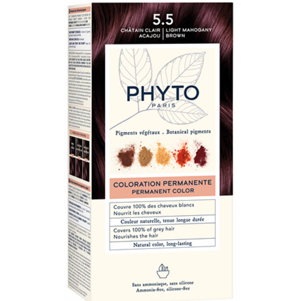 Kit coloration - 5.5 marron acajou nouvelle teinte