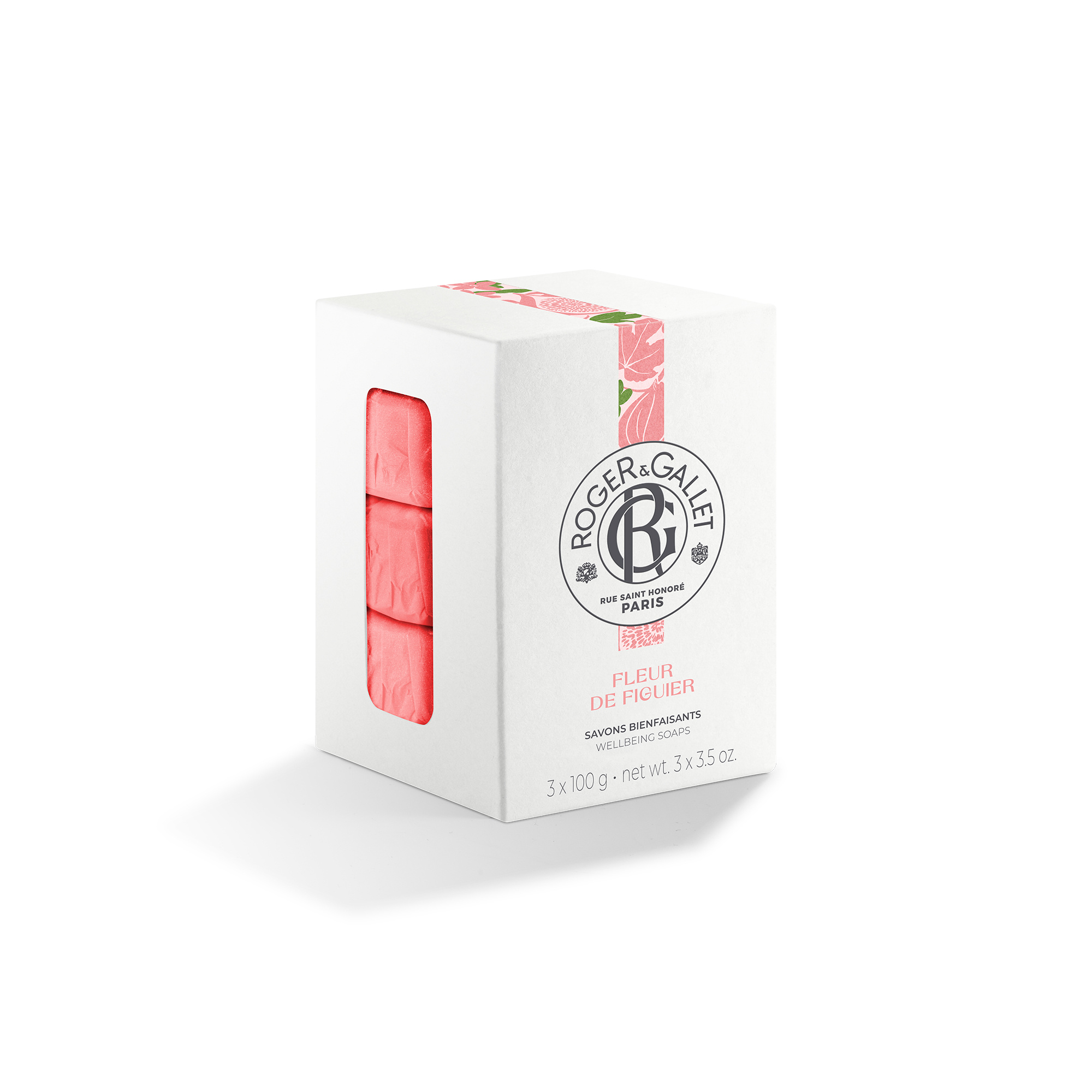 Savon Bienfaisant Coffret 3 x 100g - Fleur de figuier