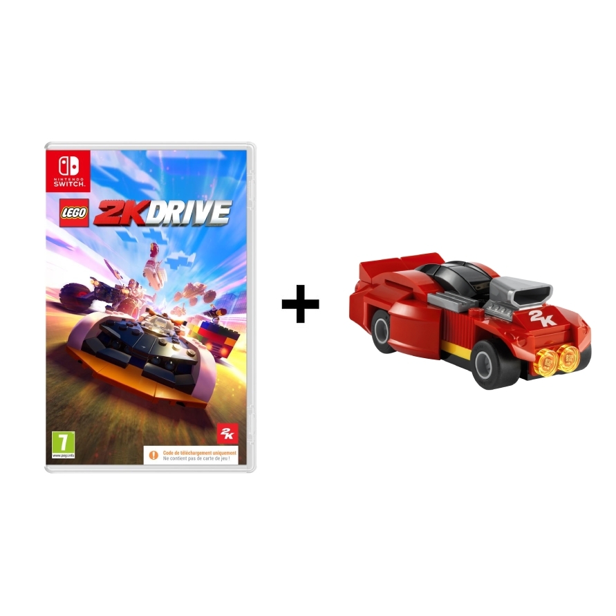 LEGO 2K Drive Édition Standard - Code in the box (SWITCH) + Bonus Lego