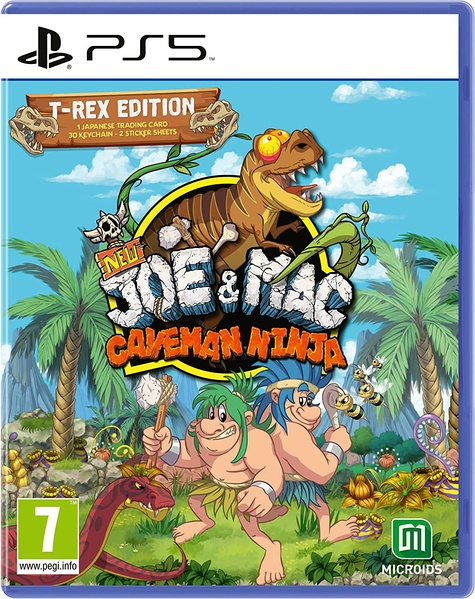 New Joe & Mac : Caveman Ninja - T-Rex Edition (PS5)