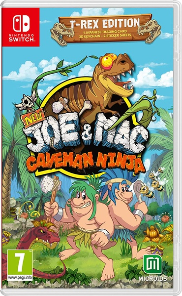 New Joe & Mac : Caveman Ninja - T-Rex Edition (SWITCH)