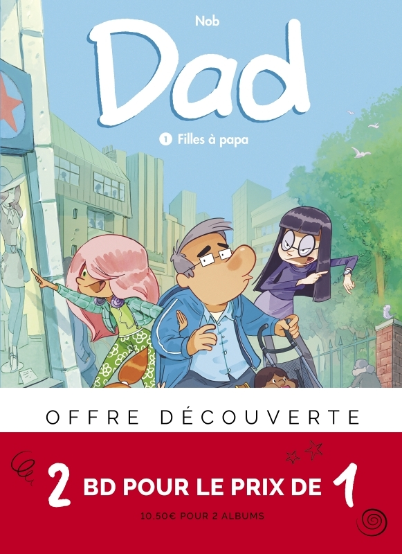 Dad - bi-pack T2 + T1 (offert) (BD)