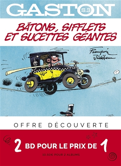 Gaston hors-série - bi-pack T2 + T1 (offert) (BD)