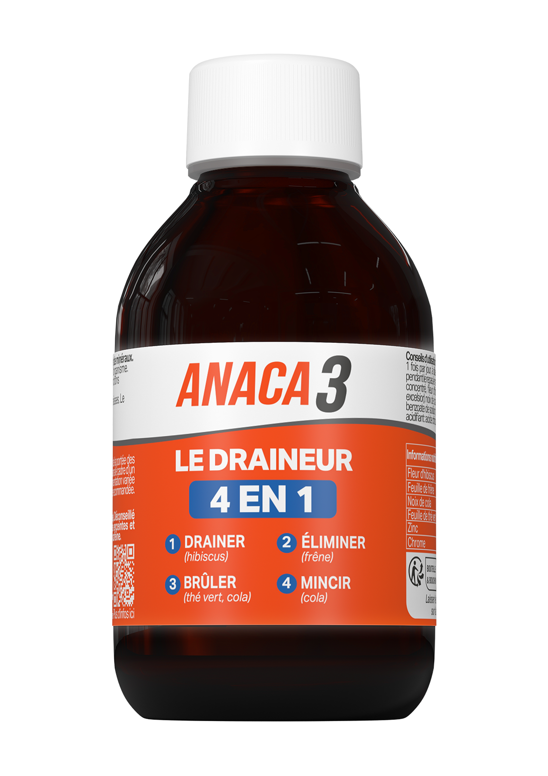 Le draineur 4en1 250ml