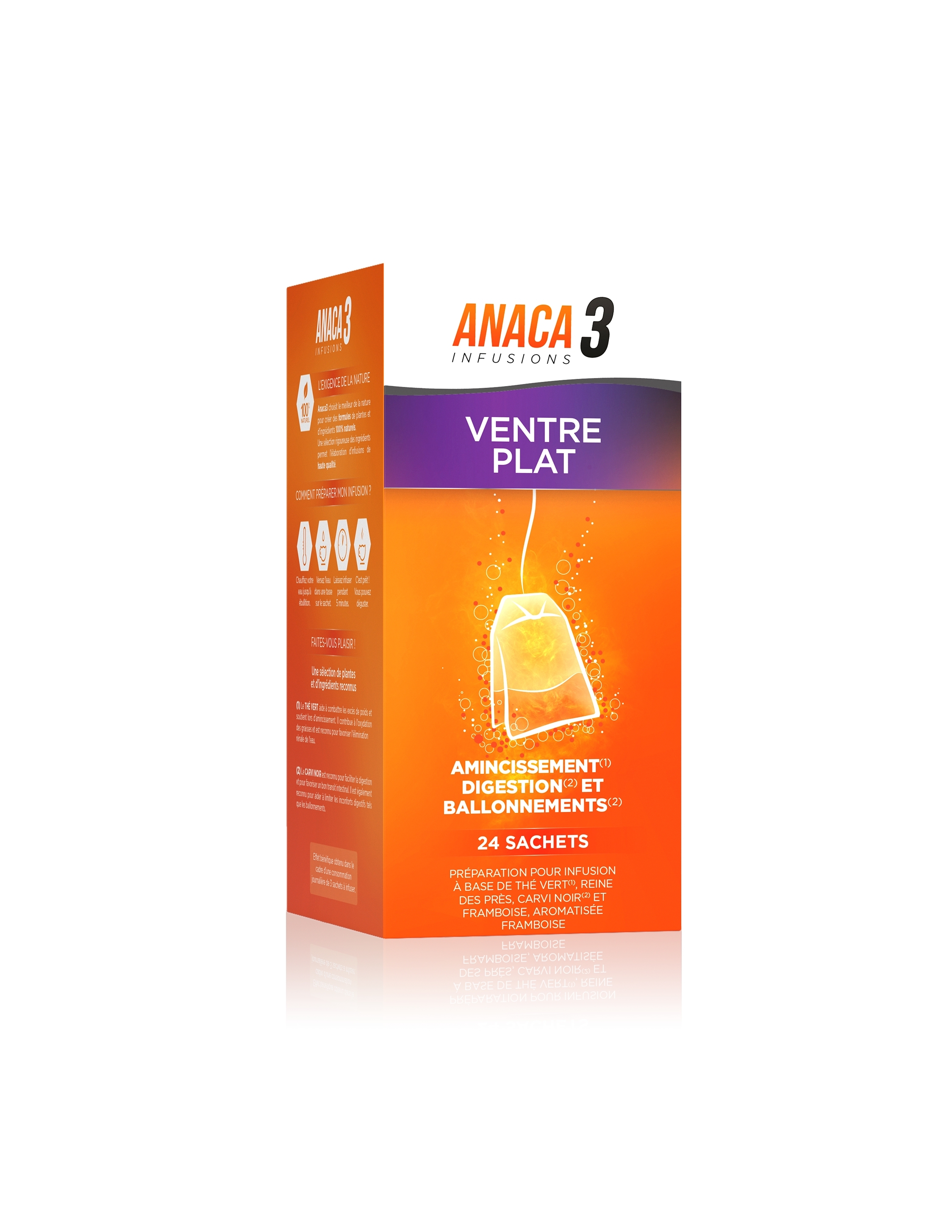 Infusion ventre plat x24 sachets