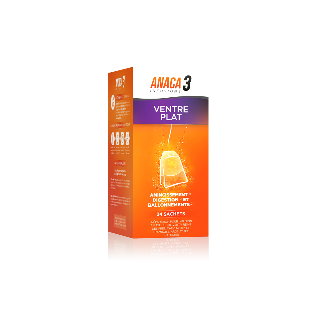 Infusion ventre plat x24 sachets