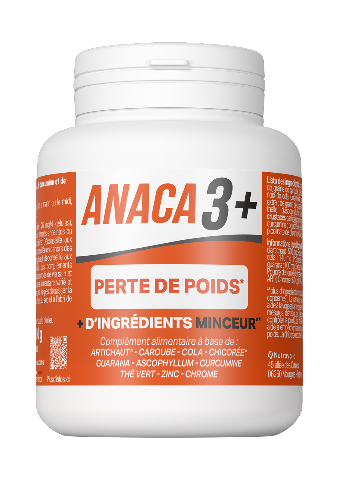 Perte de poids 120 gélules