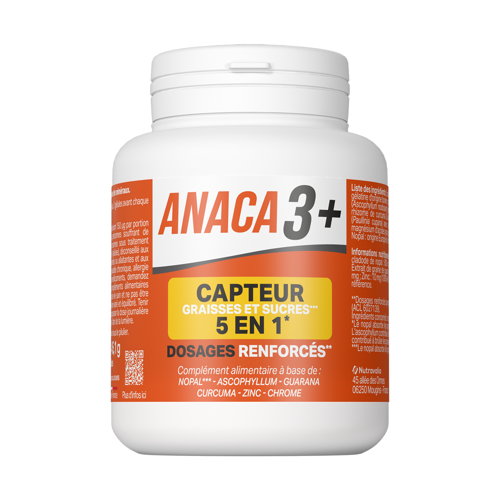 Anaca3 + Capteur graisses et sucres 5 en 1