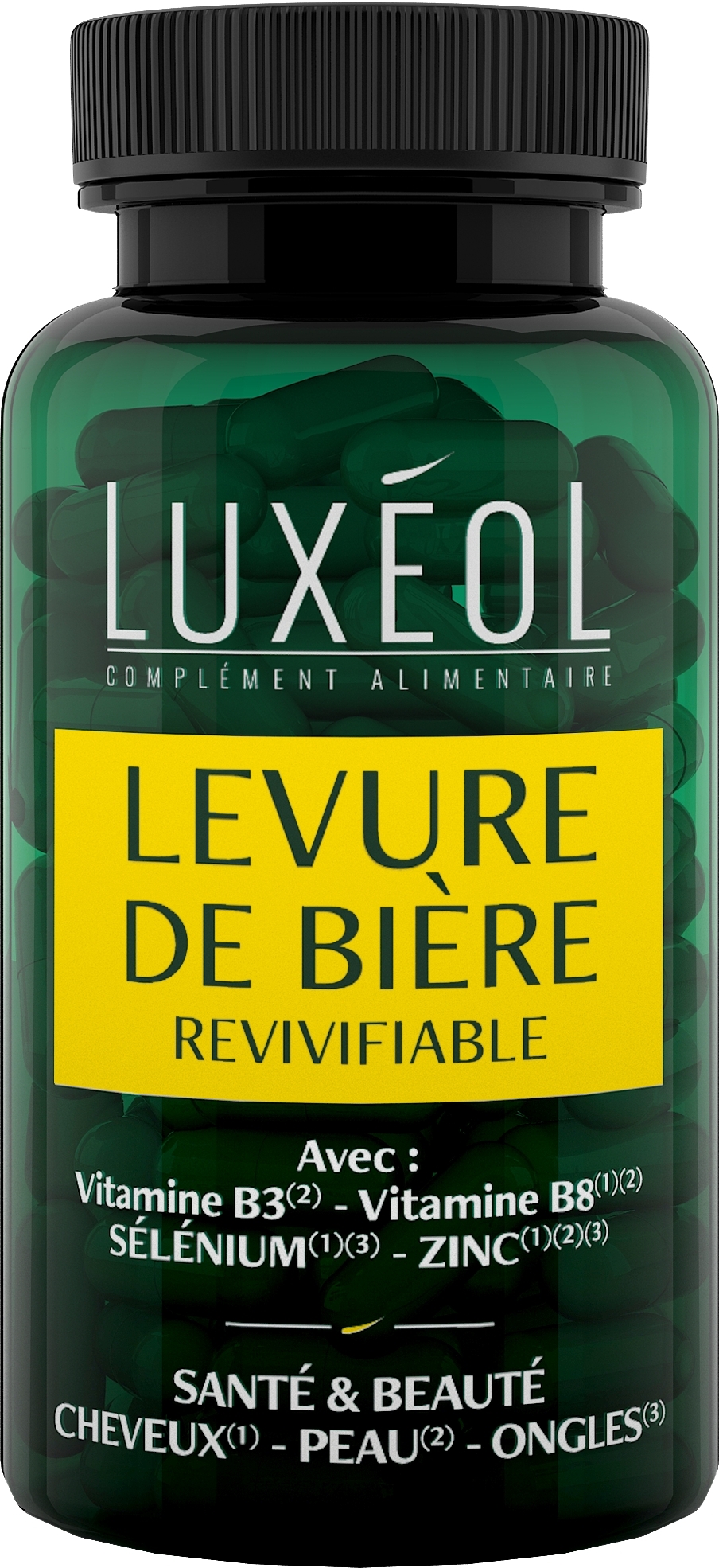 Levure de bière revivifiable 90 gélules