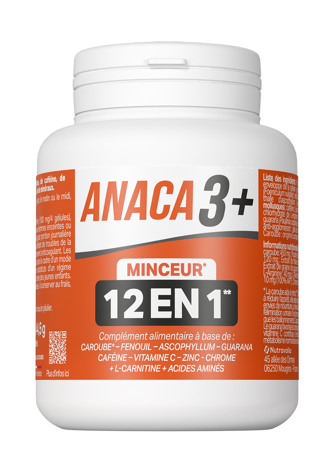 Minceur 12 en 1 120 gélules