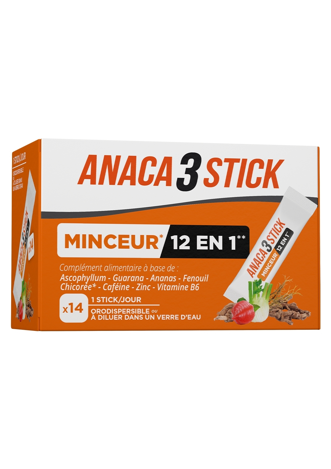 Stick Minceur 12 En 1 14 Sticks