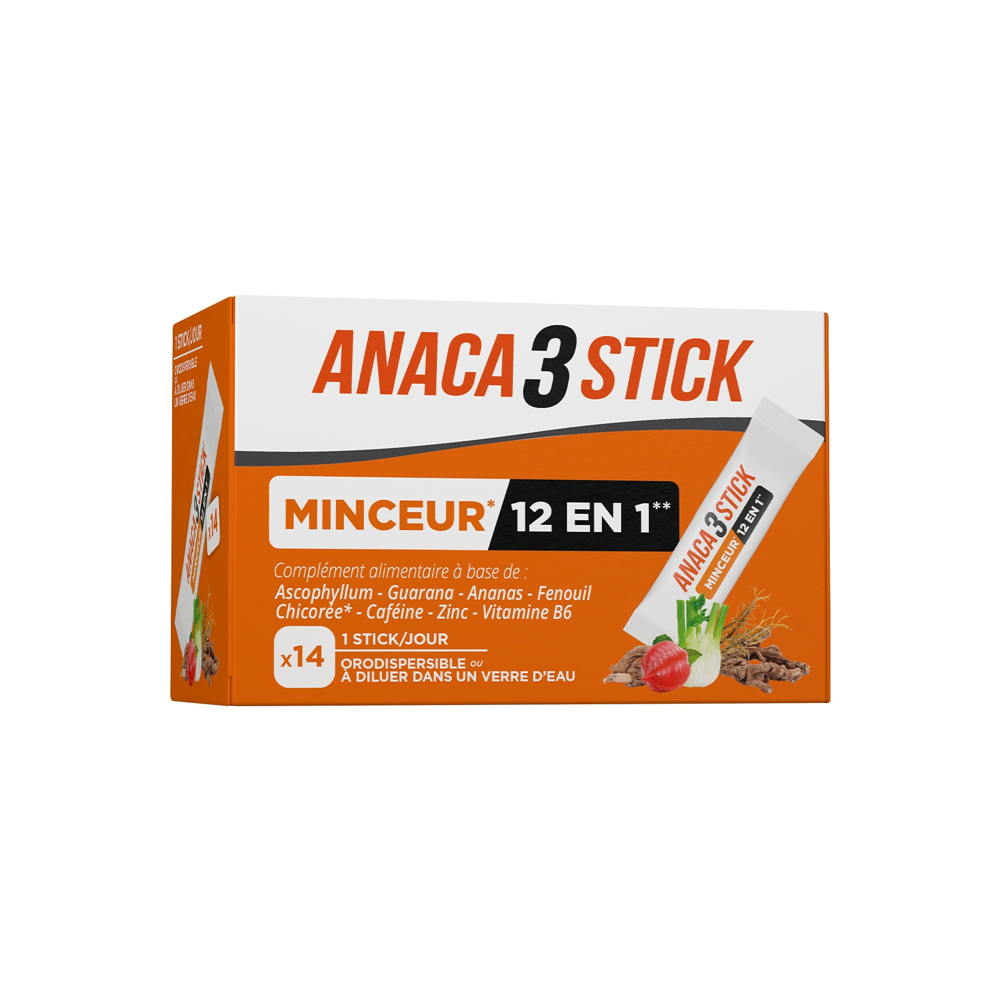 Stick Minceur 12 En 1 14 Sticks