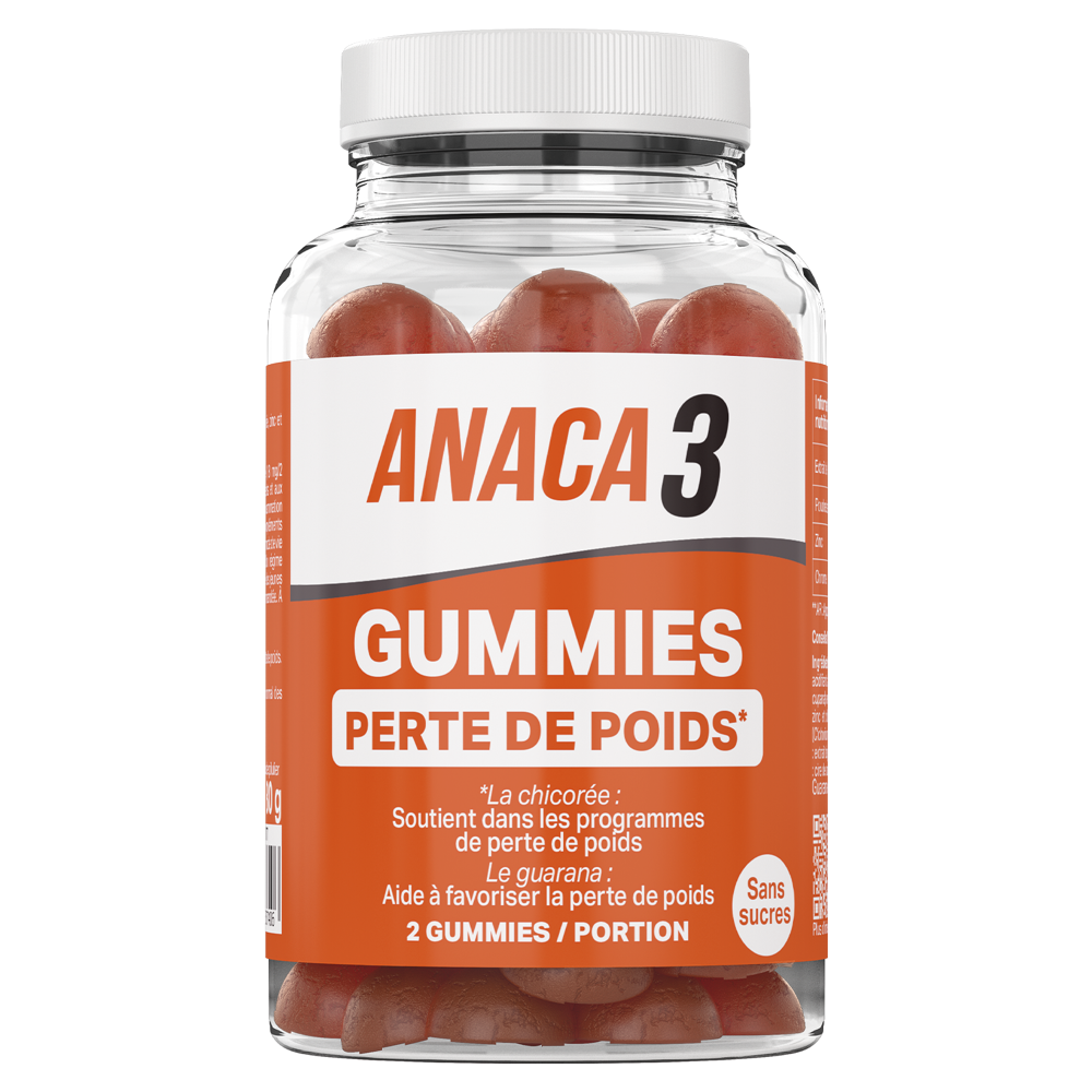 Anaca3 Gummies Perte de poids x60 gummies