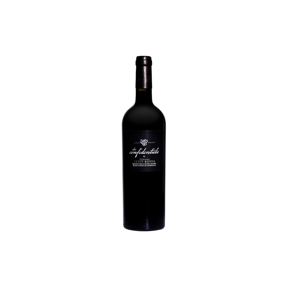 Les Confidentiels du Château Petit Boyer Cuvée Paloma, 2018 - Blaye Côtes de Bordeaux AOP - Rouge -