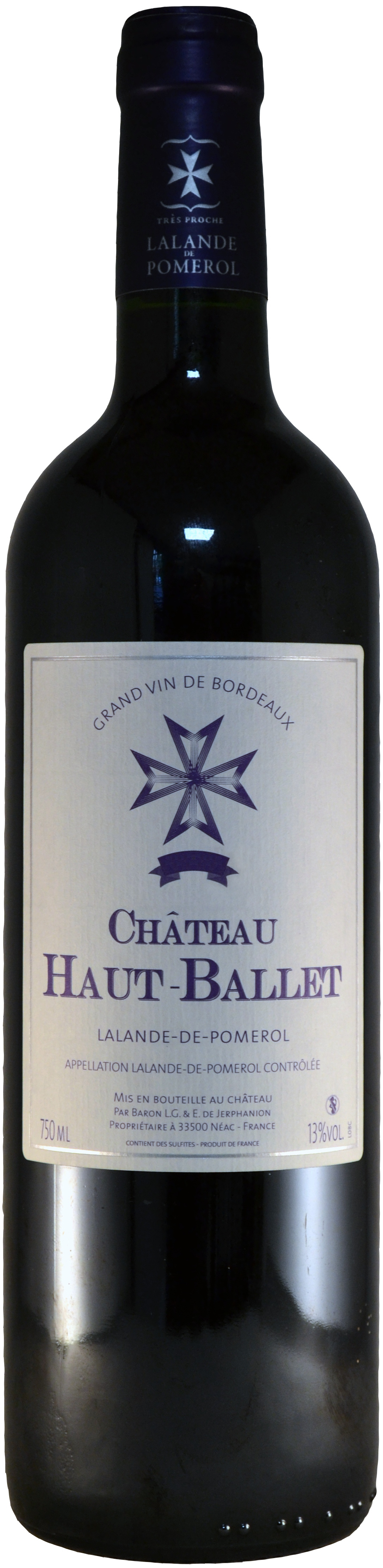 Château Haut Ballet, 2019 - Lalande de Pomerol AOP - Rouge - 75 cl