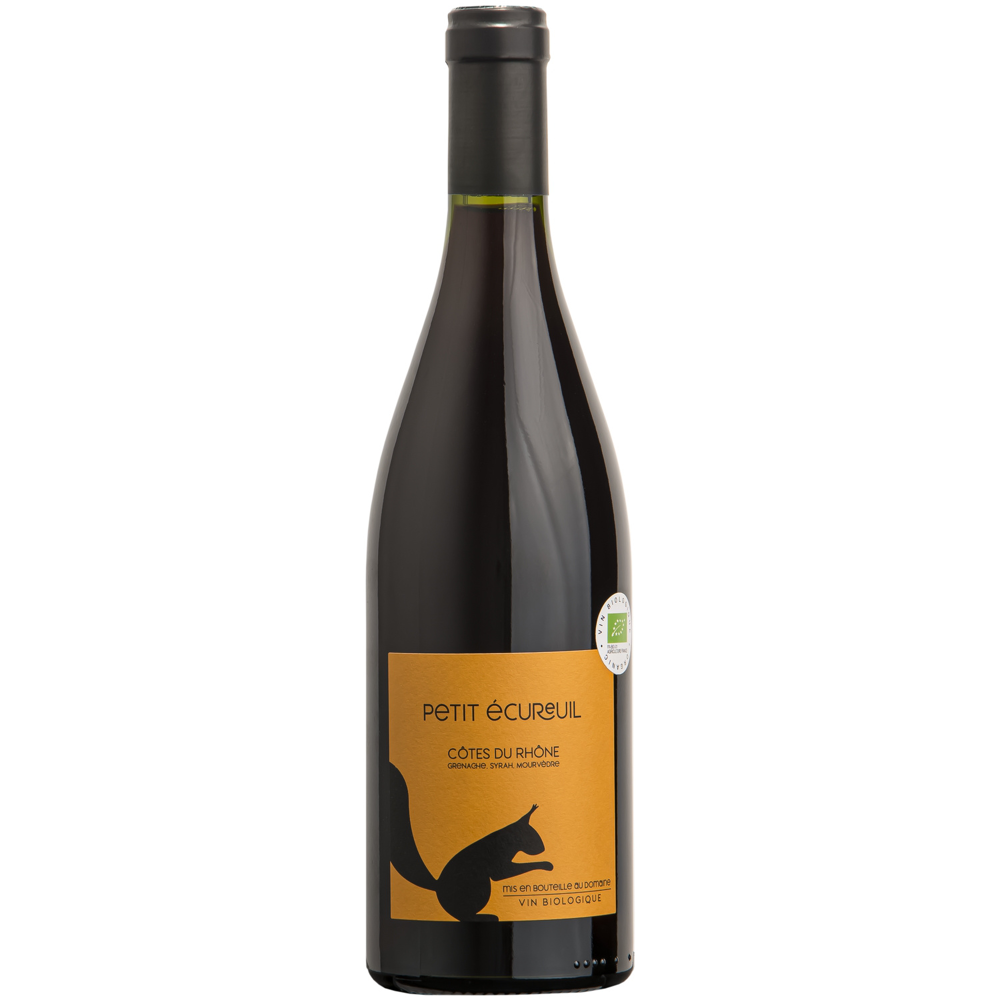 Domaine des Gravennes Petit Ecureuil BIO, 2021 - Côtes du Rhône AOP - Rouge - 75 cl