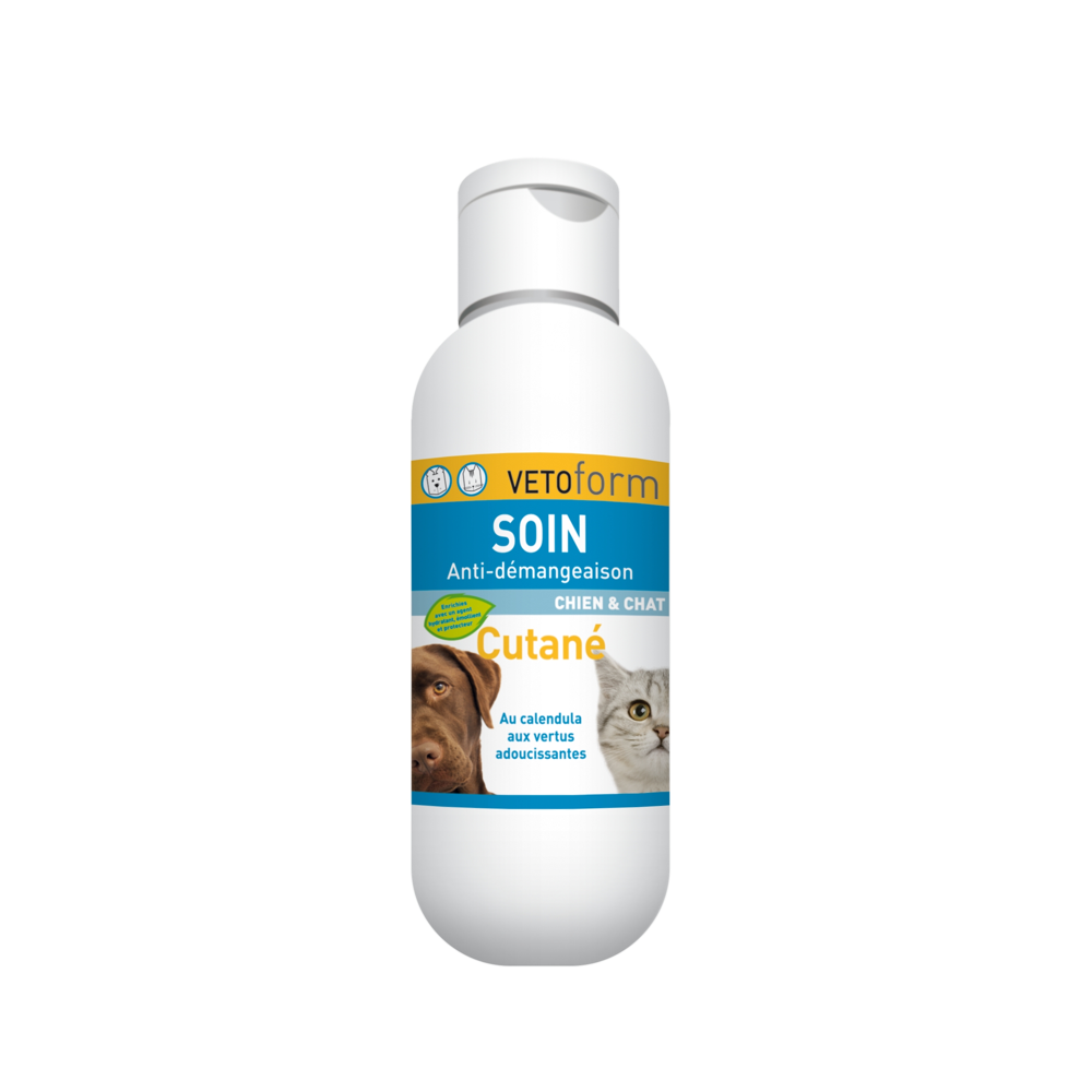 Soin anti-démangeaison pour chien et chat 125 ml