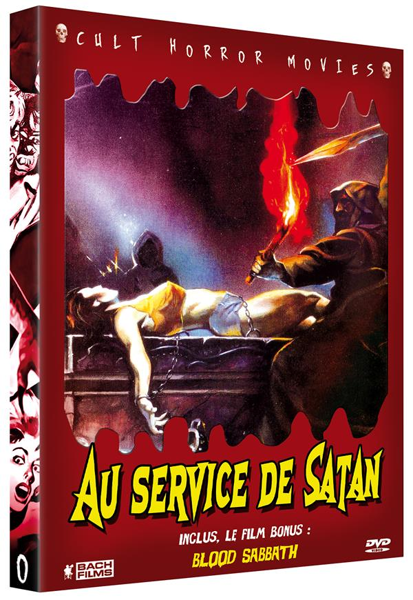 cult horror movie, vol. 15 : au service de Satan + blood sabbath DVD