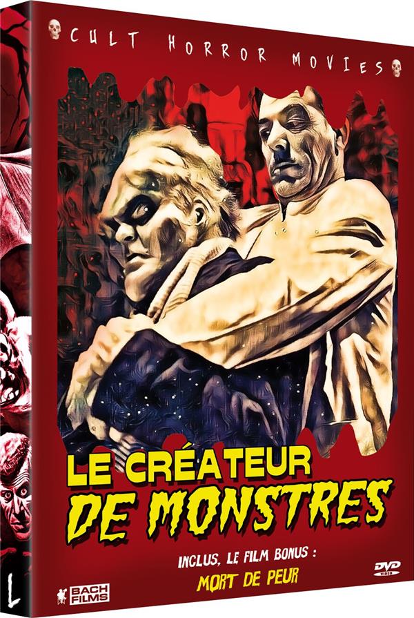 le créateur de monstres + mort de peur,DVD DVD