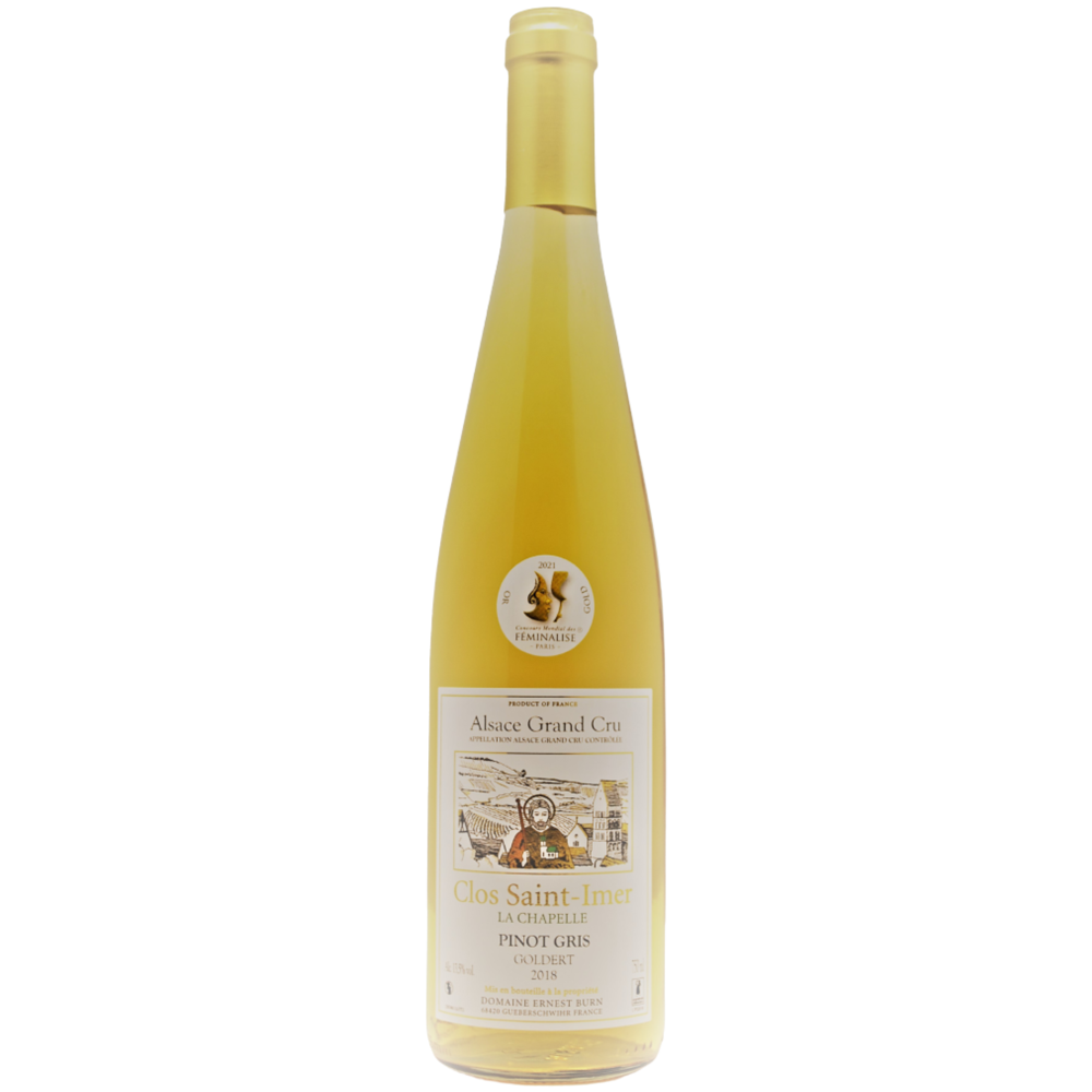 Domaine Burn - Clos Saint-Imer La Chapelle, 2018 - Alsace Pinot Gris Grand Cru AOP - Blanc Sec - 75