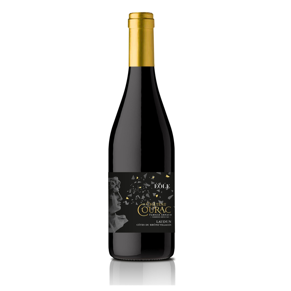 Château Courac Eole, 2020 - Côtes du Rhône Villages Laudun AOP - Rouge - 75 cl