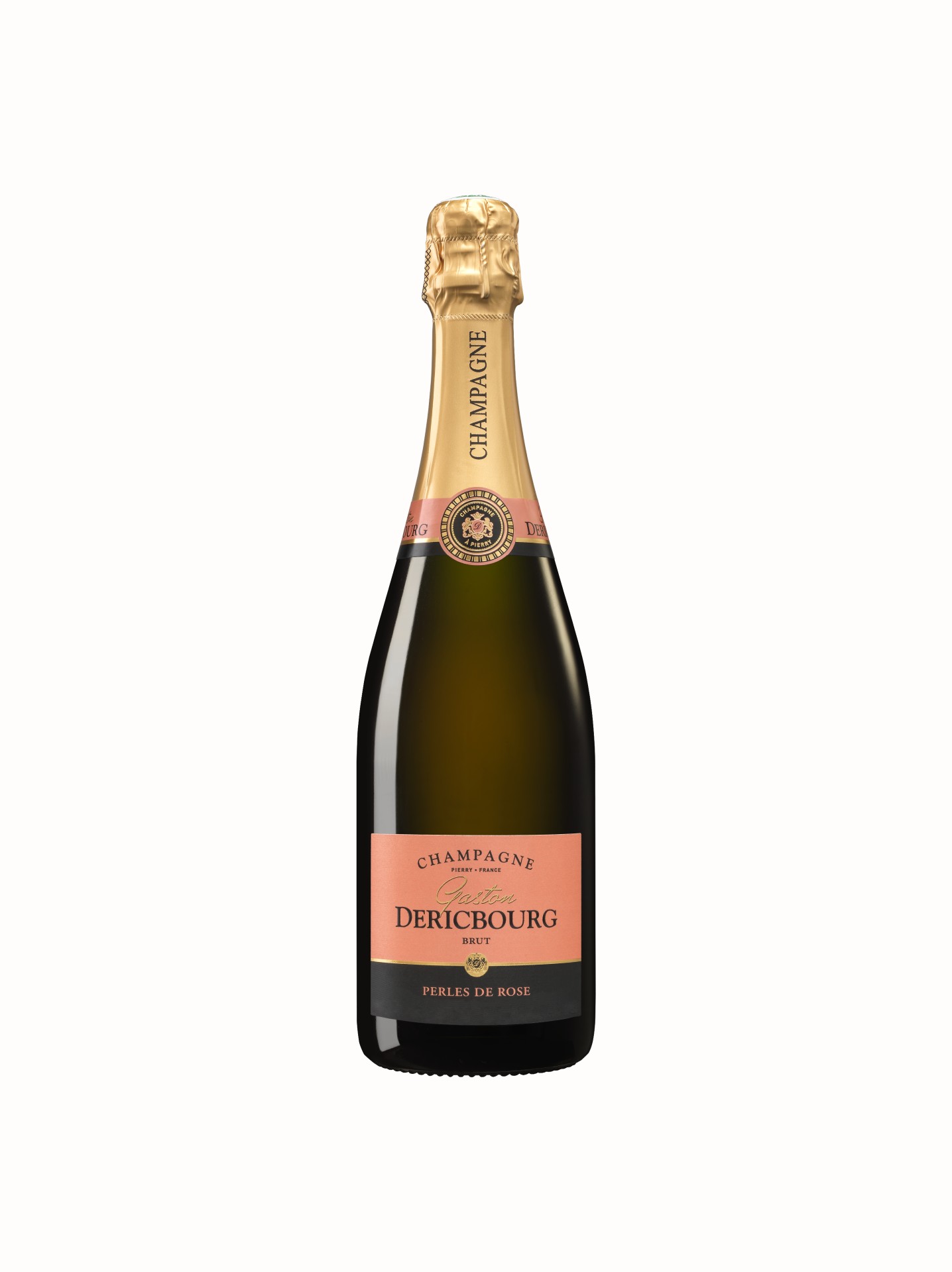 Champagne Gaston Dericbourg Perles de Rose - Brut Rosé - 75 cl