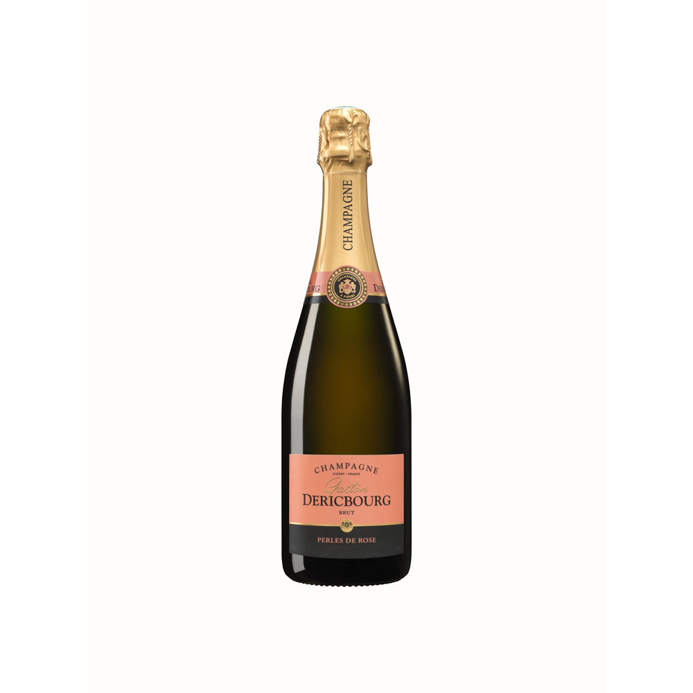 Champagne Gaston Dericbourg Perles de Rose - Brut Rosé - 75 cl