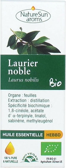 Huile essentielle laurier noble bio 5ml