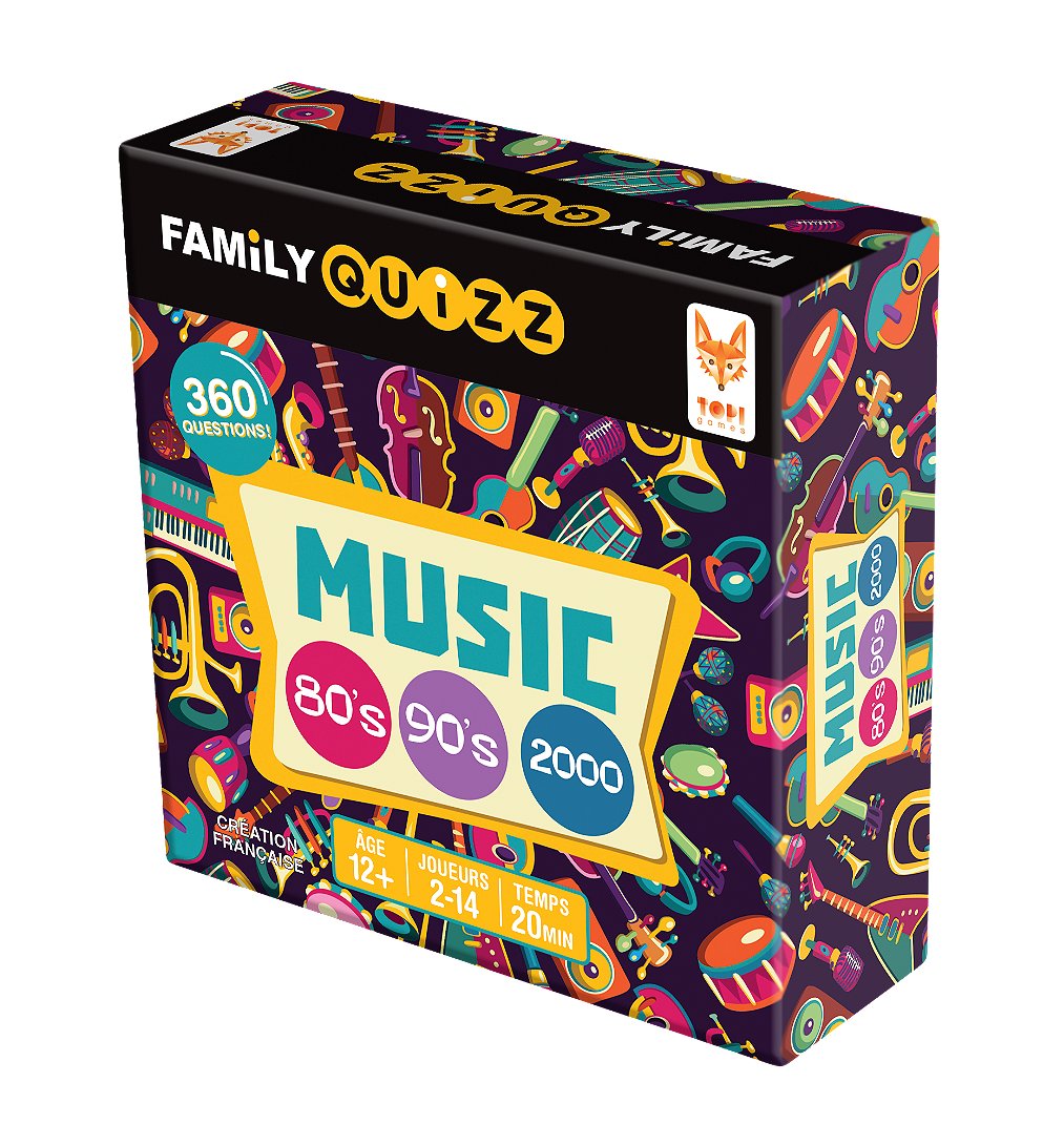 Family Quizz Musique Annee 80 & 90 - Topi Games