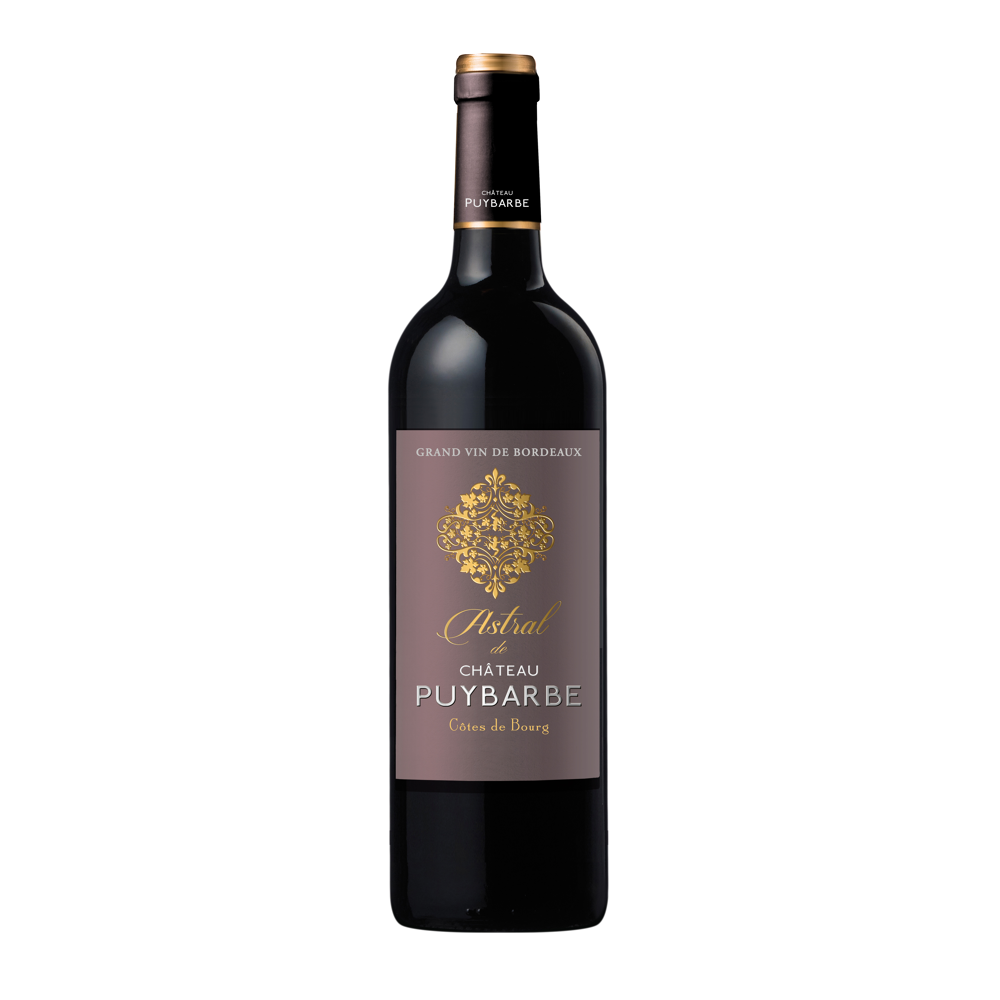 Astral de Château Puybarbe, 2019 - Côtes de Bourg AOP - Rouge - 75 cl