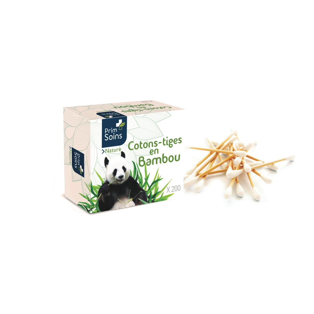 Coton tiges En Bambou x200