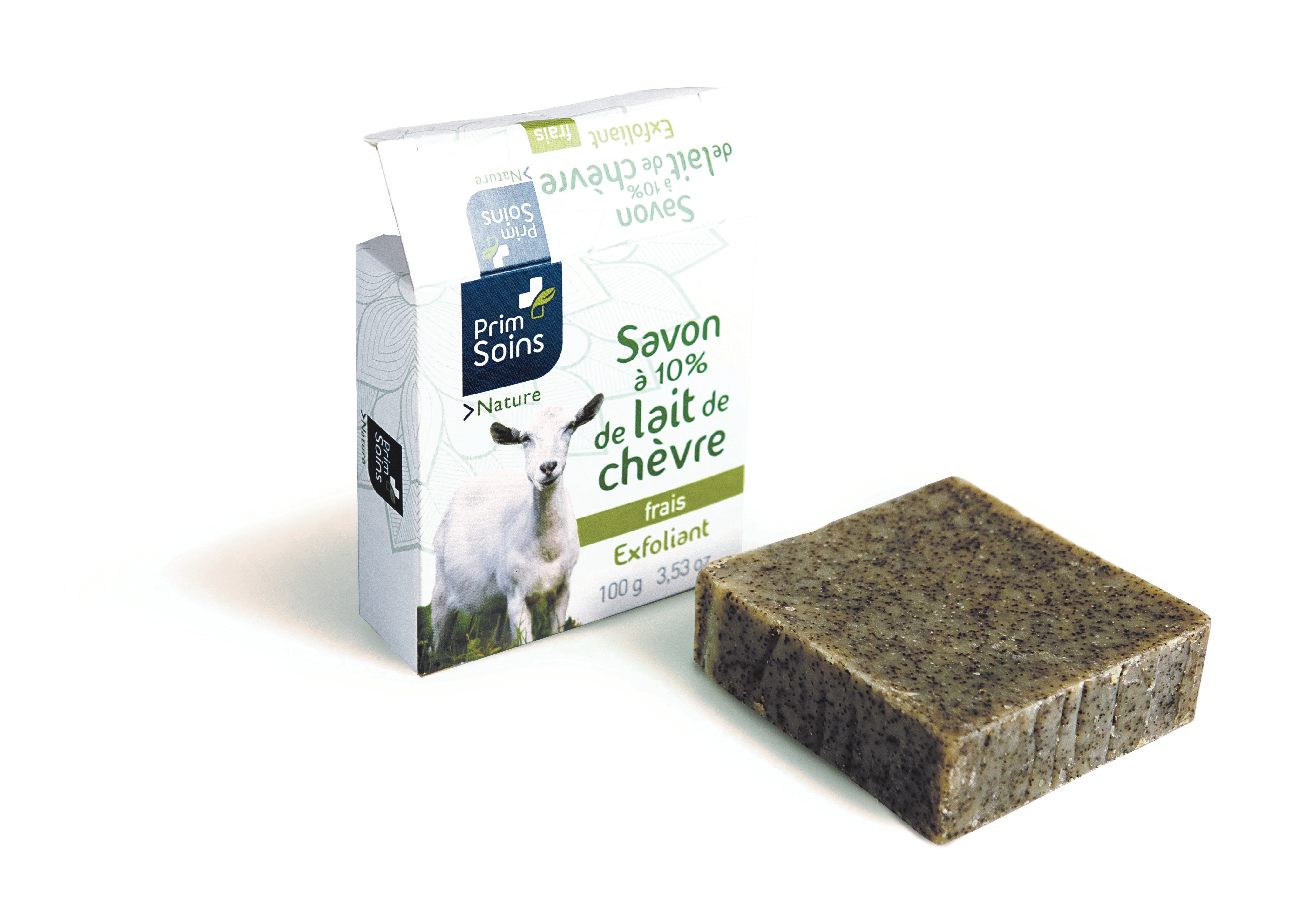 Savon 10% De Lait De Chèvre Exfoliant 100g