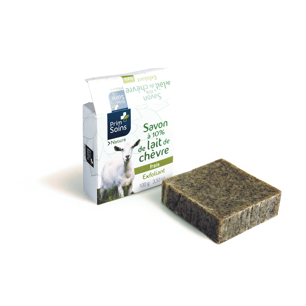 Savon 10% De Lait De Chèvre Exfoliant 100g