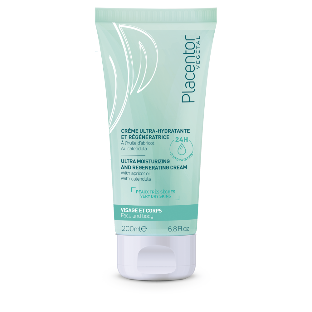 Crème ultra hydratante & regenerante peaux très Sèches tube 200 ml
