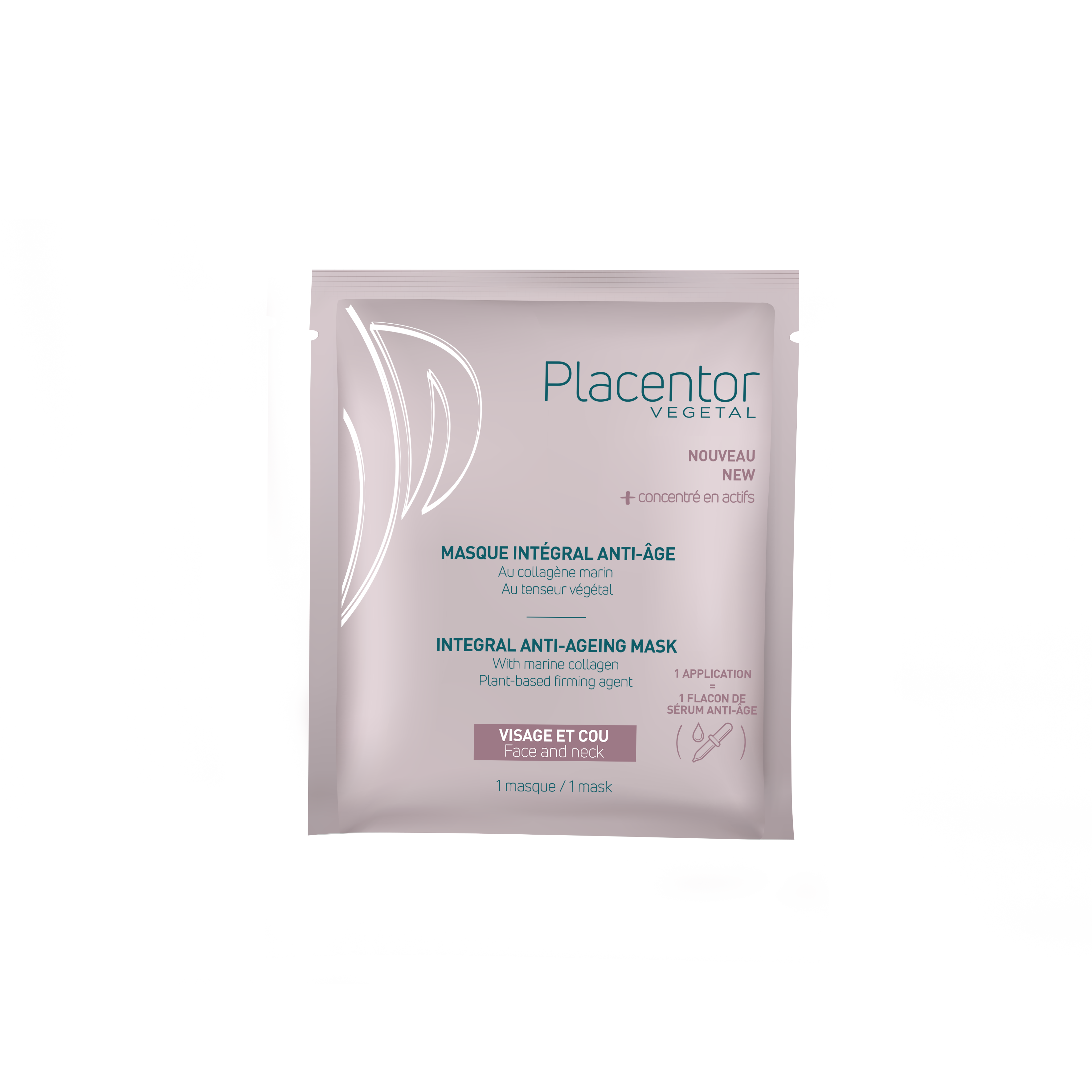 Masque intégral anti âge à l'unité 1 sachet