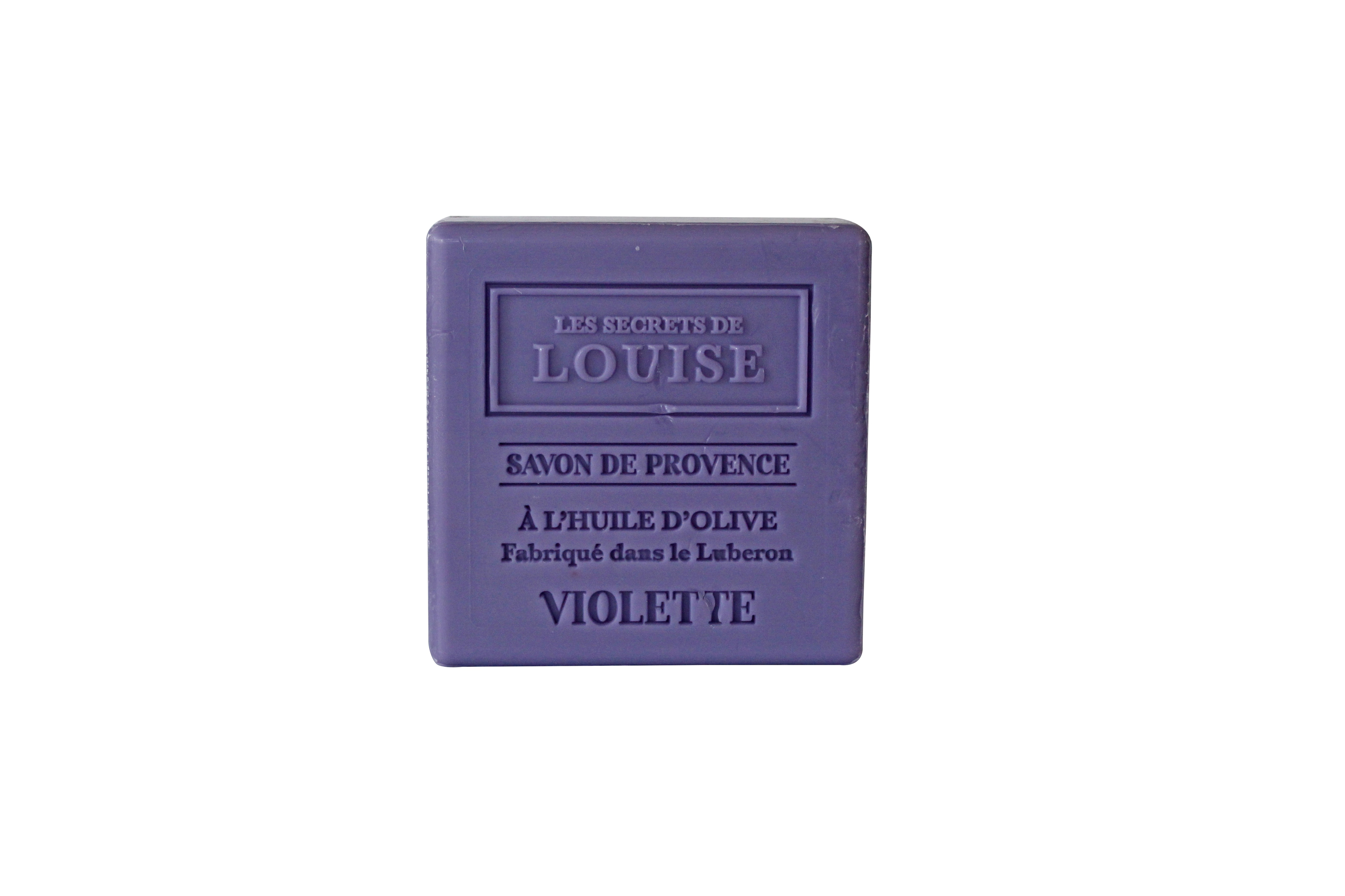 Secrets de Louise Savon de Provence violette 100g - Parfum : Violette
