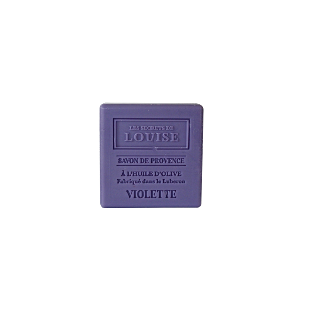 Secrets de Louise Savon de Provence violette 100g - Parfum : Violette