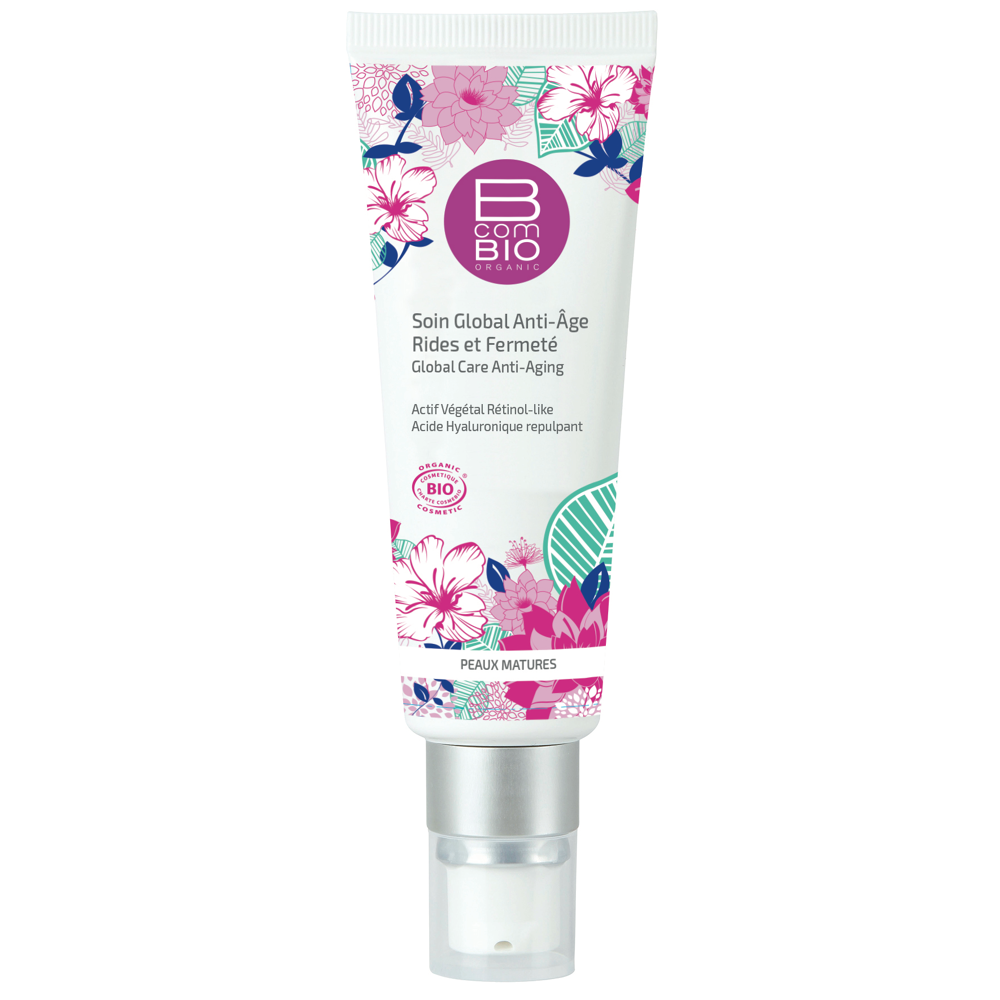 Soin global anti-âge rides et fermeté peaux matures bio 50ml