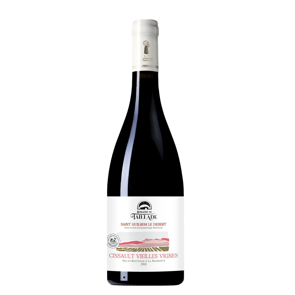 Bergerie de Taillade Cinsault, 2021 - Saint-Guilhem le Désert IGP - Rouge - 75 cl
