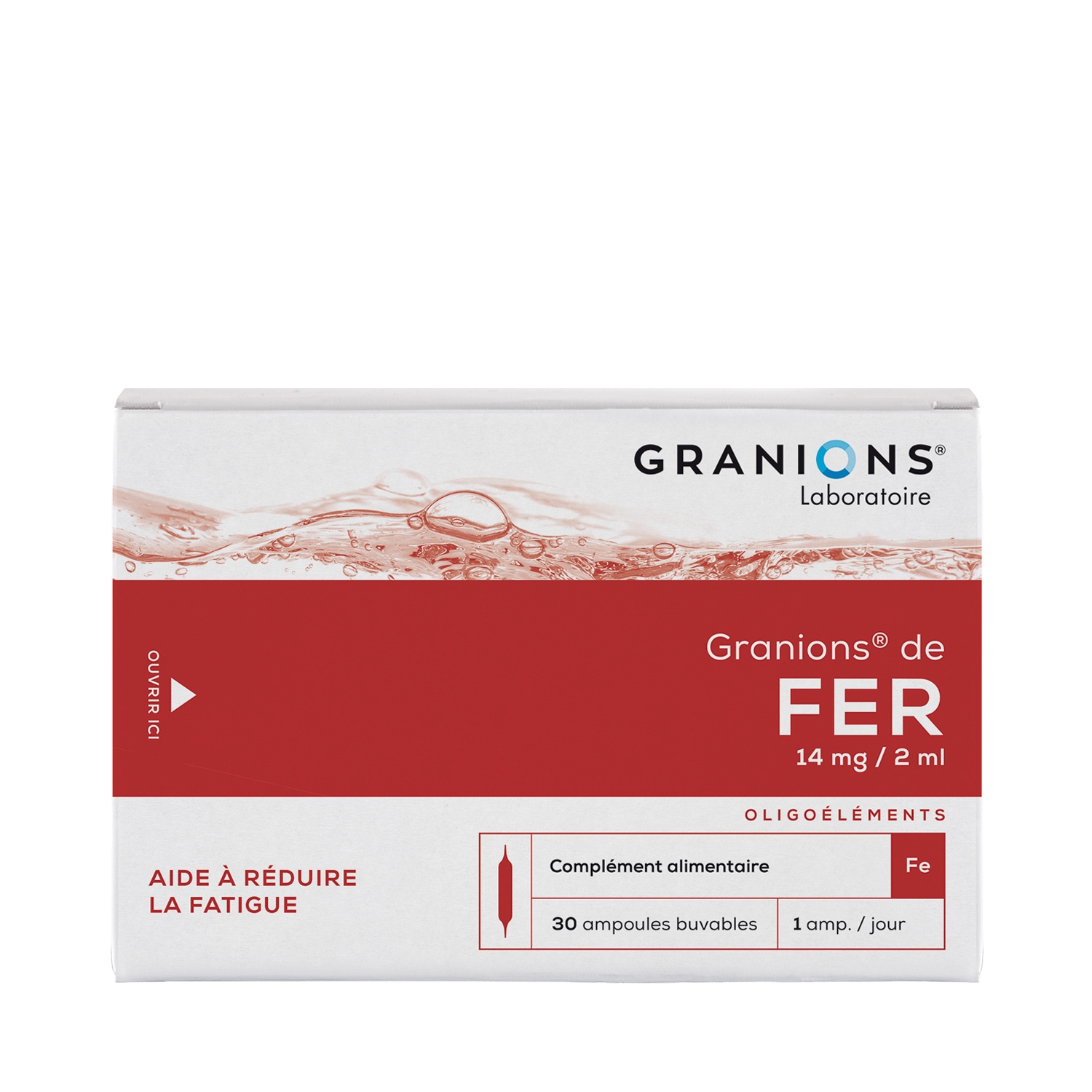 Granions De Fer Bte 30 ampoules