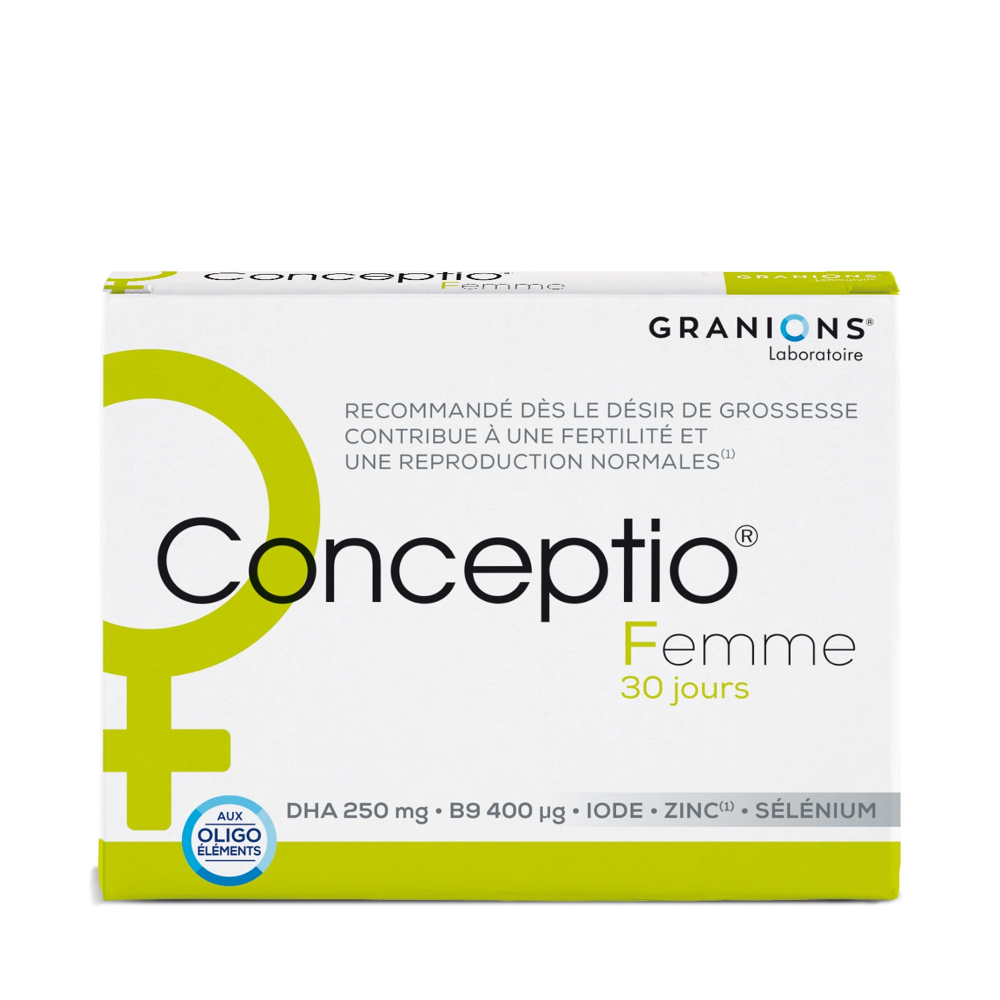 Conceptio® Femme 30 capsules & 30 gélules