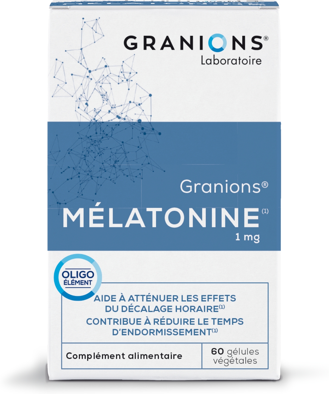 Granions Melatonine Bte 60 gélules