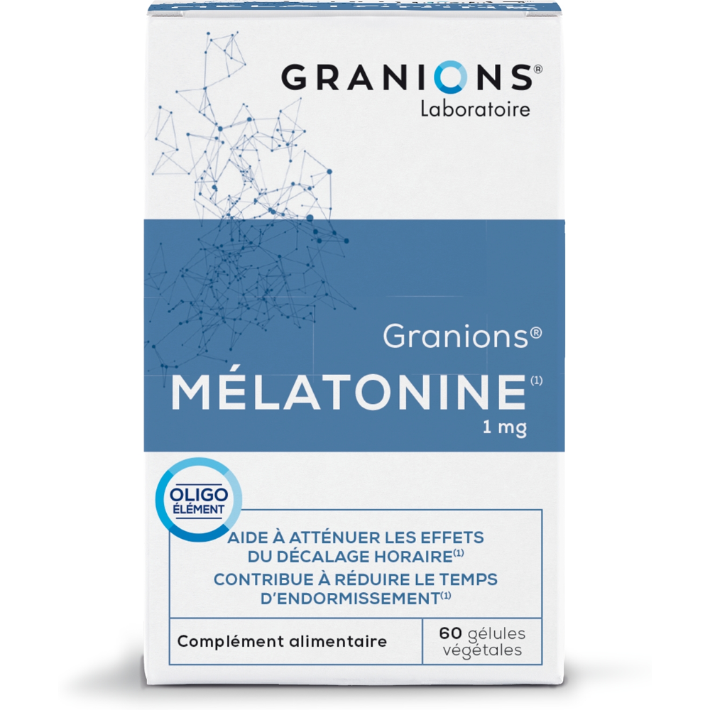 Granions Melatonine Bte 60 gélules