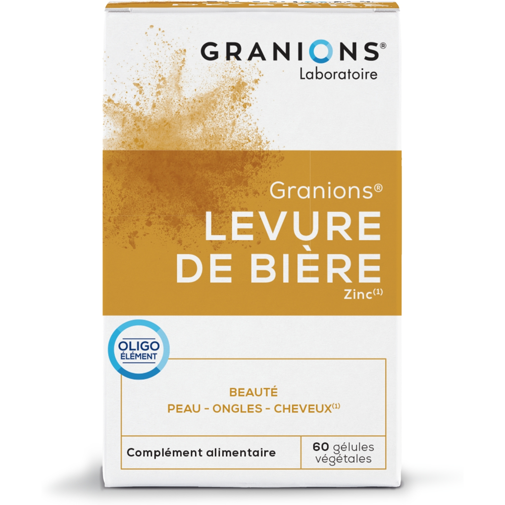 Granions Levure De Biere Bte 60 gélules