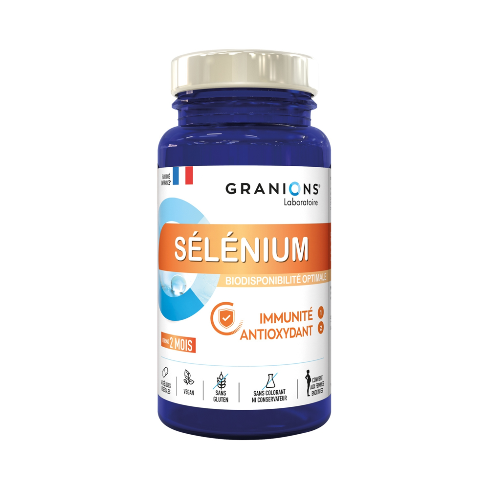 Granions® Sélénium Immunité & Antioxydant 60 gélules