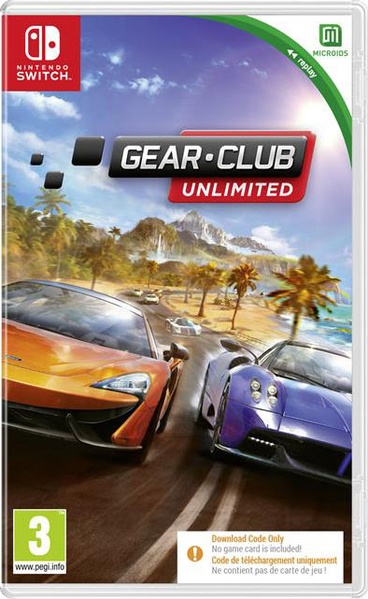Gear Club : Unlimited (Code in a Box) (SWITCH)