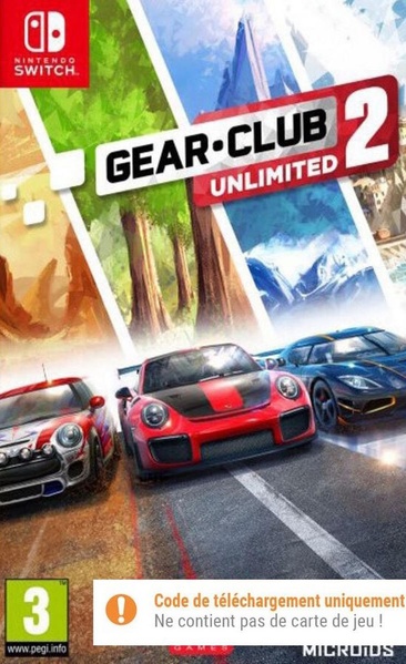 Gear Club 2 : Unlimited (Code in a Box) (SWITCH)