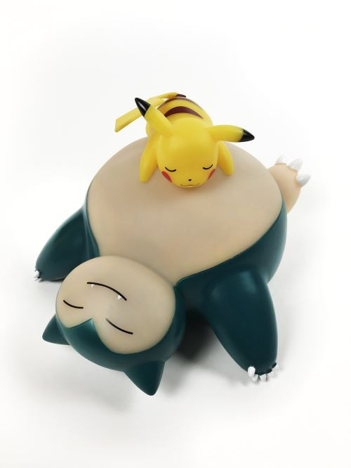 POKEMON - Lampe figurine Ronflex et Pikachu, 25 cm